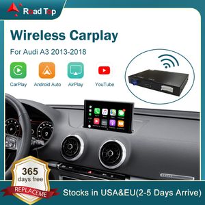 Wireless Apple CarPlay Android Auto Interface for Audi A3 2013-2018 with Mirror Link AirPlay Car Play Functions
