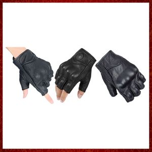 ST329 Summer Motorcycle Blings Gloves аксессуары козьей кожа кожа половинки перчатки Motocross Gant Moto Guantes Moto