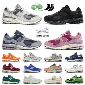 2002r Casual Shoes Protection Pack Rain Cloud Phantom Designer Athletic Sneakers Pink Purple Grey Navy Sea Salt Luxury Ganni X R Salehe Bembury Trainers Runners