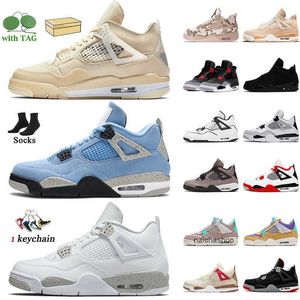 Schuhe Jumpman 4 4s Damen Herren Basketballschuhe Weiß Oreo Sail University Blue Diy Taupe Haze Military Black Cat Neon Bred Wild Things Jord4 Jord