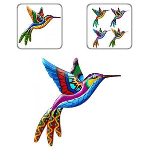 Tr￤dg￥rdsdekorationer unika konstn￤rliga k￤nsliga kolibri pendent prydnad b￤rbar ￥teranv￤ndbar201n