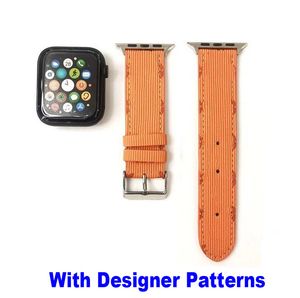 Apple Watch Band 38mm 40mm 41mm 42mm 44mm 44mm 45mm Mens Sport Strap Wristband Fashion L Designer for IWatch Series 8 7 SE 6 5 4 3 2 1