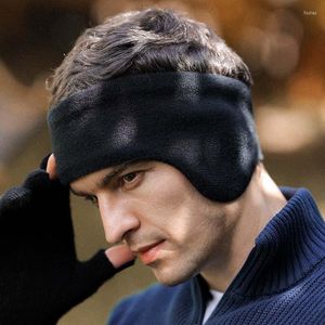 Berets Ear Warmers Winter Sports Headbands Thermal Stretchy Muffs For Men Women Warm Cover Cold Weather Cycling Ski Running