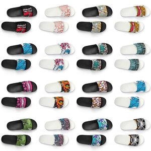 Artoon Animal Men Shoes Custom Design Women Slippers Diy Word Black White Blue Red Mens Trainer Wo S S S S