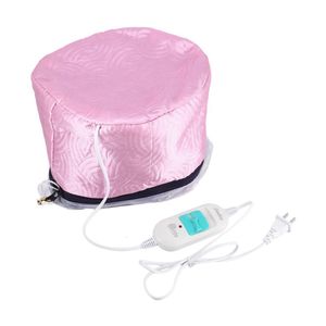 Electric Hair Caps 220V Thermal Treatment Beauty Steamer Spa Nourishing Cap Waterproof and Anti-Electricity Control Heating 221117
