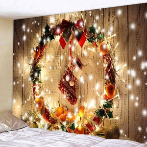 Blankets Cover Tapestry For Bedroom Adult Christmas Background Cloth Hanging Mens Room Print Blanket