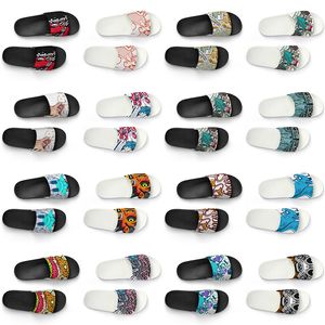 Word Women Animal Design Custom DIY Men Slippers Artoon Shoes Black White Red Mens Trainer 219 695 Wo S S