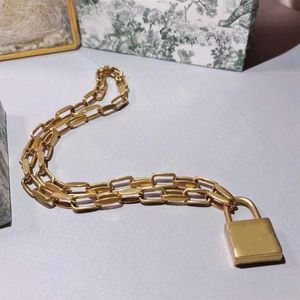 2021 Luxury Designer Jewelry Statement Necklace Armband Set Women Män julklapp Mässing Snap Jewelery Mens Womens Charm Steampunk i