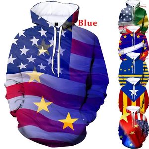 Erkek Hoodies Erkekler ABD Bayrağı Atletik Kas Yapımı Taktik Sweatshirt Amerikan Vatansever ABD