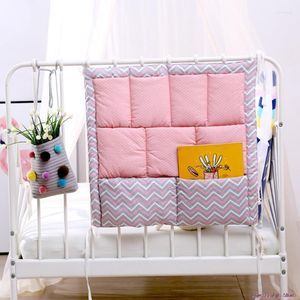 Clothing Storage Hanging Bag Baby Cot Bed Organizer Toy Diaper Pocket Crib Bedding Set Accessories