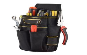 WH008 Electrician Tool Waist Bag Hammer Wrench Maintenance Pouch Drill Storage With Adjustable Belt Y200324