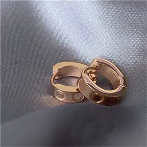 Gioielli di design alla moda Orecchini borchie cjeweler orecchini di lusso a cerchio orecchini lettere delicate cuore ciondola bohémien ragazze dorate creative personalizzate hanno orecchini