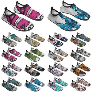 Scarpe personalizzate da donna per uomo Scarpa da acqua fai-da-te sneaker personalizzata moda multicolore261 scarpe da ginnastica sportive da uomo