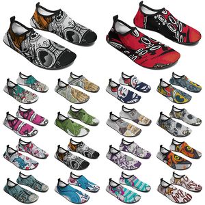 Scarpe personalizzate da donna per uomo Scarpe da acqua fai-da-te sneaker personalizzate moda multicolore212 scarpe da ginnastica sportive da uomo all'aria aperta