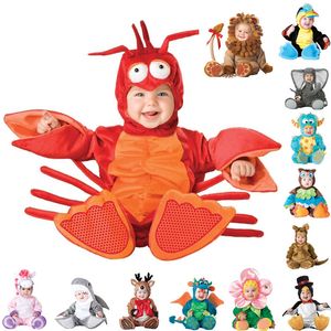 Strampler Ankunft Hohe Qualität Baby Jungen Mädchen Halloween Dinosaurier Kostüm Strampler Kinder Kleidung Set Kleinkind Cosplay Triceratops 221117