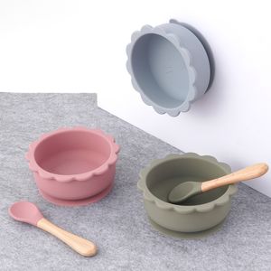 Copos pratos utensils design infantil silicone tigela prato de suc￧￣o de beb￪ alimenta￧￣o de mesa desenho animado garoto de garoto de garoto de presente de garoto de garoto de chuveiro 221117