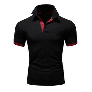 Letnie męskie koszule Polo 19ss Vintage Design krótki rękaw na zewnątrz Casual Man Ubranie Białe pomarańczowe czarne czerwone koszulki górne