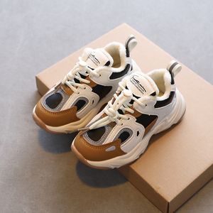 Sneakers Winter Kids Sport Shoes Fashion Breathable Warm Boys Nonslip Children Girls Running 221117