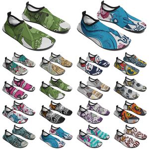 Erkekler Özel Ayakkabı Diy Su Ayakkabı Moda Özel Sabah Multi Renkli21 Erkek Açık Hava Spor Eğitmenleri