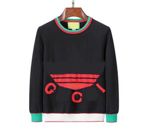 남성 여성 디자이너 스웨어 편지 풀오버 남자 까마귀 롱 슬리브 활성 스웨터 자수 니트웨어 겨울 옷 코드 m- 3xl ff#05