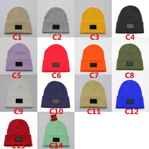 Designer Lettere Cappelli in maglia Tinta unita Uomo Donna Moda Outdoor Cap Street Dance Cappelli da sci Cappellini in lana