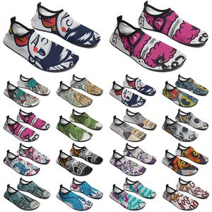 Mężczyźni Kobiety Niestandardowe buty DIY Water Fashion Modna Sneaker Multi-coloured278 męskie trenerzy sportowe na zewnątrz