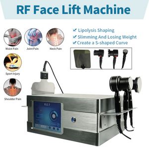 RF-Geräte wirken sich direkt auf die CET-RET-Technologie aus, um Fett zu entfernen und das Gewicht zu reduzieren. Verbesserte monopolare Hochfrequenz-RF zur Hautstraffung der Körperform