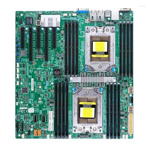 Placas-mãe supermicro amd mainboard h11dsi-nt epyc xiaolong Dual placa-mãe 7000 Processador 128 núcleos e 256 threads servidores ipfs