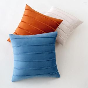 Kudde Hem Dekorativ sammetskydd Vertikala remmar Strapping Rope Craft For Sofa Living Room Car Pillow Case