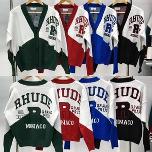 Cardigan suéteres plus size malha de tamanho superior masculino masculino colorblock sweater sweater de streetwear casual tops soltos