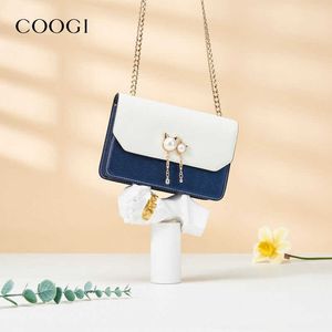 Shoulder Bags COOGI Women Luxury for Fashion 's Crossbody Versatile Chain Small Square Handbags 221115