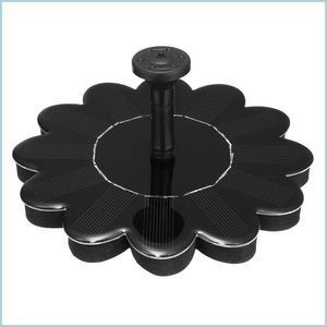 Water Pumps Fountains Creative Idea Water Pump Anti Wear Solar Energy Single Suction Black Outdoors Fountain Factory Direct Selling Dhqml