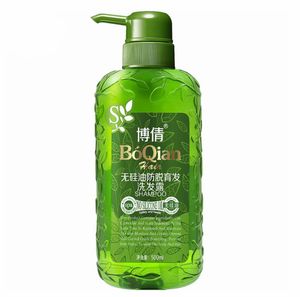 Kein Silikonöl Haar Shampoo 500ml Nähre Anti -Haarausfallschild Shampoo Juckreiz Ölkontrollreinigung Haarpflegeprodukte