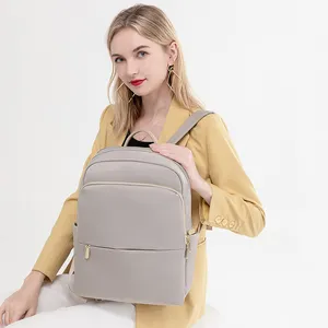 2022 Nuevo bolso de la computadora portátil de 14 pulgadas mochila Oxford Mochila grande Capacidad de ocio Mochila mochila para mujeres Bag de hombro Bolsa de mensajero