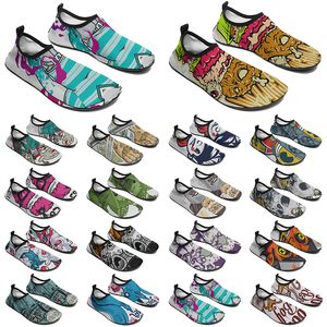 M￤nner Frauen Custom Shoes DIY Water Schuh Mode Gepuzierte Sneaker Multi-Farb-146 Herren Outdoor Sport Trainer