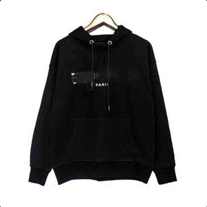 22S Tasarımcı Erkek Hoodie Hoodies Palm Sweatshirt Erkek Kadınlar için Hoodied Kazaklık Top Sonbahar Tasarımcı Sweatshirt Erkek Renk Siyah Kırmızı Boyut S-XL JH6