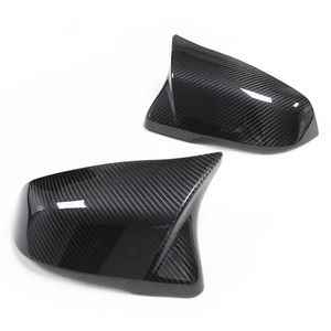 Auto Side Wing Shell Mirror Cover f￶r BMW New 1 2 Series X1 X2 Z4G29 F48/52 HORN BACKE SVITA