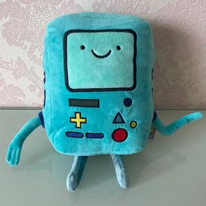 30CM Adventure Time Plüschtier Spielmaschine BMO Weiche Stoffpuppen Partyzubehör Kleines Kissen M223