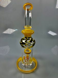 Puffco Gravity Bong Honeycomb Acess￳rios para fumantes de vidro Dildo narguilos de bolo apanhadores de cinzas queimador de ￳leo Vidro Fume