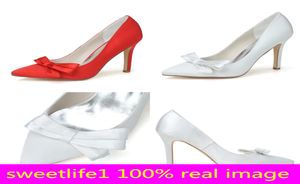 Дешевые 060802 Элегантные модные высокие каблуки Свадебные платья Sparkly Crysta Licted Toe For Women Part Prom Event Shoes Hi2455822