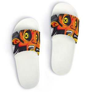 DIY Custom shoes Provide pictures to support customization slippers sandals mens womens sixteen Total Orange