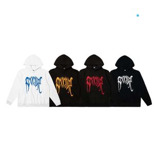 Hoodie for Men Reveal Cotton Venge Designer Brand Embroidery Spring Little Couple Fashion High Head Loose Lake Blue Sweater Coat Street Plus R2VX