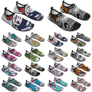 Scarpe personalizzate da donna per uomo Scarpa da acqua fai-da-te sneaker personalizzata moda multicolore273 scarpe da ginnastica sportive da uomo