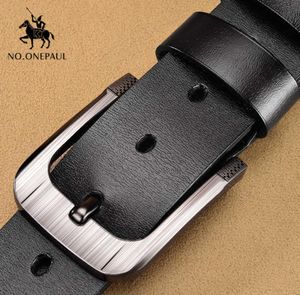 Noonepaul Genuine Leather Men Belts Fashion Business Belts for Male Luxury Designer Belts Men Cowskin Jeans Buckle Blets H10257880386
