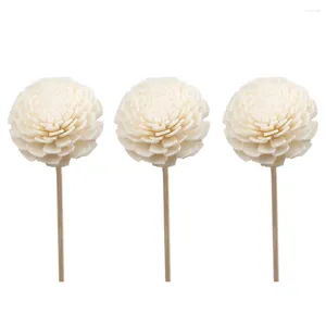 Decorative Flowers Sticks Diffuser Flower Fragrance Oil Reed Aroma Room Scent Wood Essential Rattan Decor Home Dried