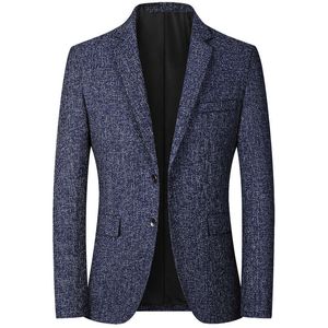 Mens Suits Blazers Marka Erkek Ceketler Sıradan Palto Yakışıklı Maskülino İş Çizgili Üstler Hombre Düğün Takım Ceket 221118