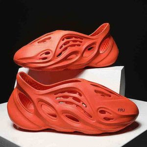 Designer Yeesys Slippers Slides Coconut Chaussures de trou non absorbant Mentes t Sands Breatch Sandals For Rubber As Logo FRJ