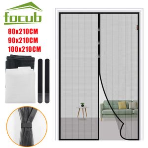 Tende trasparenti Anti mosche per insetti Rete magnetica per porte Chiusura automatica Zanzariera magnetica Reti facili da installare per s 221117