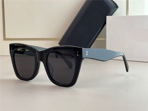 Новый дизайн моды 4S004 Кошачьи глаза солнцезащитные очки предлагают современный взгляд на классическую форму толстую раму для винтажного винта.