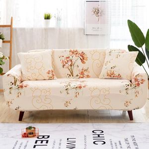 Chair Covers Pattern Elastic Stretch Universal Sofa Cover Couch All-inclusive Non-slip Warm Leather Set CZ51